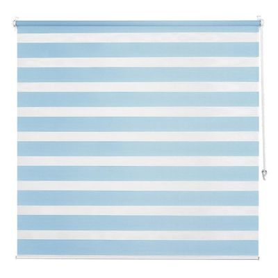 La zebra resistente della cucina della muffa acceca la tenda manuale di tirata della perla impermeabile di tirata di blackout