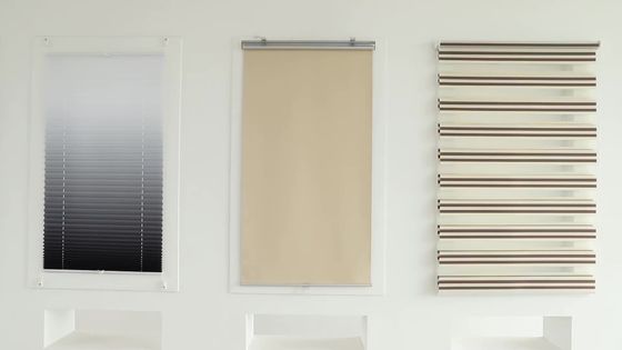 Il blackout completo della zebra della camera da letto elettrica astuta della tenda impermeabilizza le tende di sollevamento automatiche