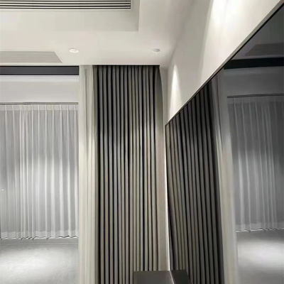 Tipo moderno regolabile flessibile dell'hotel del velluto di blackout delle tende
