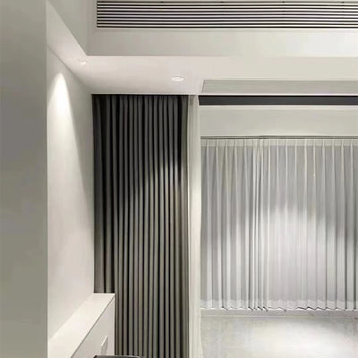 Tipo moderno regolabile flessibile dell'hotel del velluto di blackout delle tende