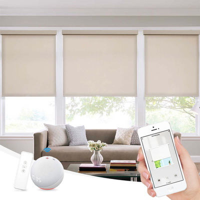 Schermi girevoli telecomandati astuti di Wifi, ciechi elettrici automatici della tenda per l'ufficio