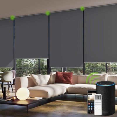 ciechi motorizzati automatici della tenda, tonalità del rullo del parasole di blackout