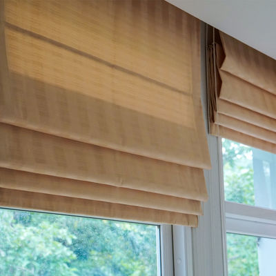 La finestra motorizzata intelligente dell'ufficio copre, blackout Roman Shades For Office Bedroom