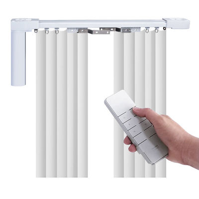 Il produttore all'ingrosso Silent Design Ripple piega il binario elettrico di alluminio della tenda dello Smart Home del motore di Wifi Tuya