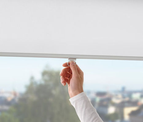 Balcone ignifugo della finestra dell'otturatore del rullo del panno del parasole impermeabile non facile piegare