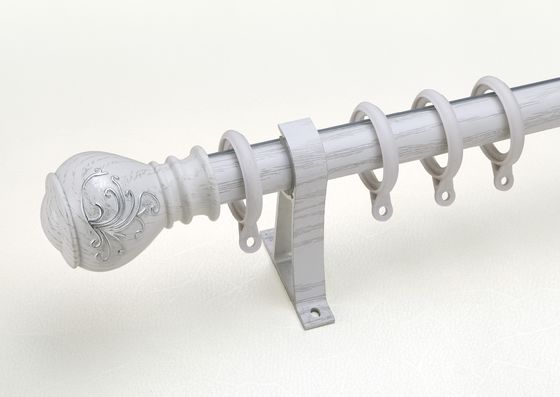 Lo sfondo della resina dei prodotti del legno dell'Australia 29mm ha scolpito l'alluminio di plastica di Palo della tenda di mantovana dell'hardware