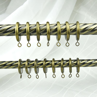 tenda Rod Accessories di Palo della tenda torta Finials bronzei della tenda di 28/19mm