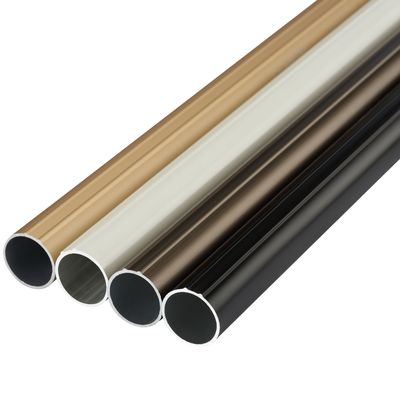 Tenda Rod Holder Image Curtain del tubo di alluminio del supporto 28mm della parete doppia
