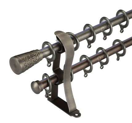 120 pollici di tubo regolabile Rod Stainless Steel Material della tenda