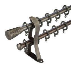 120 pollici di tubo regolabile Rod Stainless Steel Material della tenda