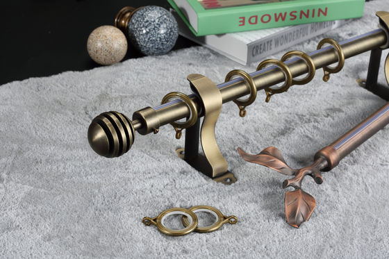 Tenda Rod End Cap Curtain Accessories del nastro dell'oro