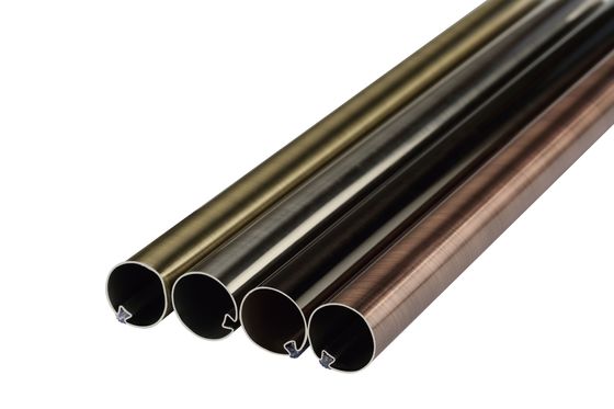 Singolo doppio tubo Rod Steel Material Modern Style della tenda per la casa
