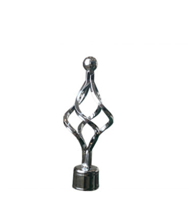 Caffè d'argento dell'hotel di Rod Anti Rust For Home del tubo della cortina di ferro dell'oro