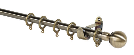 Decorazione di Rod Sets For Home Window della tenda del metallo della lega di alluminio
