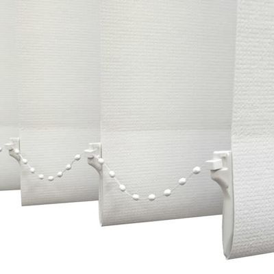 Il verticale di lusso della finestra di 89mm 127mm acceca il materiale manuale del tessuto
