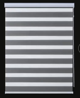 Blackout della tenda cieca manuale della zebra del tessuto mezzo impermeabile per l'hotel domestico