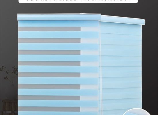 Tenda cieca di rotolamento orizzontale della zebra per la camera da letto del salone