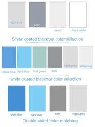 La finestra impermeabile dell'ufficio del tessuto di blackout copre Gray Color For Indoor Decoration