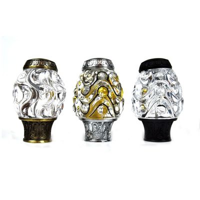 Finials su misura Crystal Curtain Rod Accessories della tenda