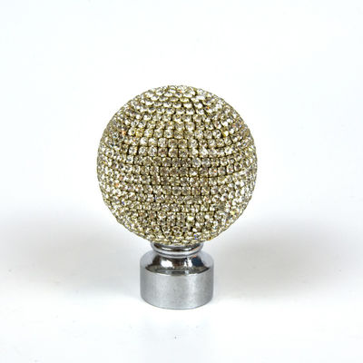 Tenda Rod Accessories Crystal Glass Finials per le aste della tenda