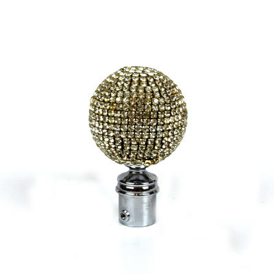 Tenda Rod Accessories Crystal Glass Finials per le aste della tenda