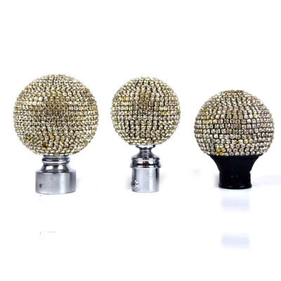 Tenda Rod Accessories Crystal Glass Finials per le aste della tenda