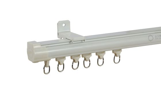 Rotaie di tenda di Rod Price White Color Aluminum della tenda per le tende