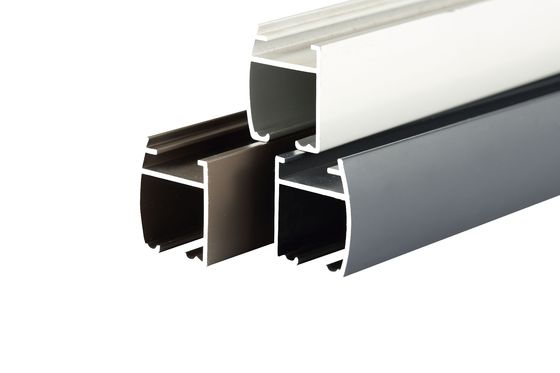 Colore bianco del binario di alluminio della tenda per il ODM domestico della decorazione