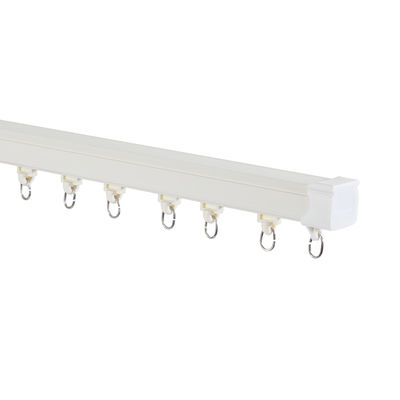 Ceilling ha montato la pista di alluminio della tenda del gancio della tenda di doccia con gli accessori