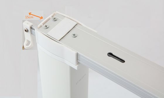 Piste elettriche polacche della tenda del metallo, rotaie di tenda regolabili per la decorazione