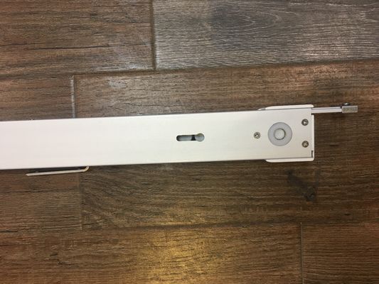 Piste elettriche polacche della tenda del metallo, rotaie di tenda regolabili per la decorazione