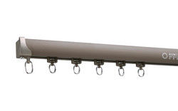 singole rotaie e barretta di tenda di alluminio dell'aliante nano resistente senza cordone del soffitto ultra