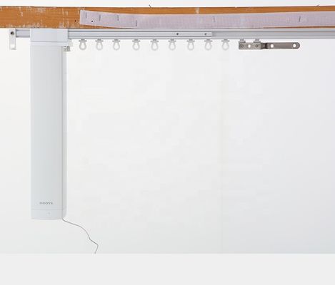 Materiale regolabile della lega di alluminio della pista silenziosa telescopica elettrica della tenda