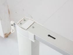 Materiale regolabile della lega di alluminio della pista silenziosa telescopica elettrica della tenda