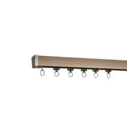 Stile semplice curvo di alluminio della pista montato soffitto della tenda di doccia