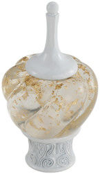 Aste della tenda cape di vetro decorative di lusso di Rod Accessories Curtain Finials For della tenda