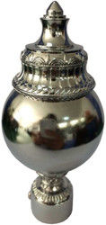 Aste della tenda cape di vetro decorative di lusso di Rod Accessories Curtain Finials For della tenda