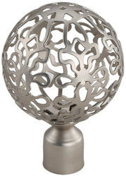 Aste della tenda cape di vetro decorative di lusso di Rod Accessories Curtain Finials For della tenda