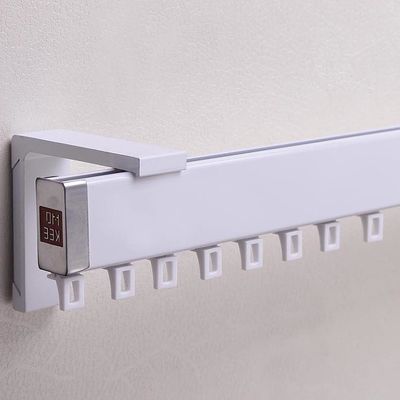 OEM del ODM nero bianco di colore della pista silenziosa di alluminio della tenda del metallo