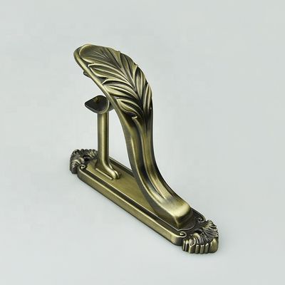 Sostegno regolabile di lusso all'ingrosso dell'asta della tenda dell'alluminio 28/19mm del metallo degli accessori dell'asta della tenda doppio