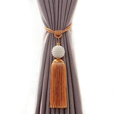 corda decorativa rossa dell'oro della corda del velluto di alta qualità per la tenda per le tende e puro blu