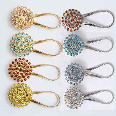 corda decorativa rossa dell'oro della corda del velluto di alta qualità per la tenda per le tende e puro blu