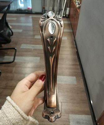 Tenda bronzea di rame Rod Bracket Curtain Accessories del metallo 28/19mm del supporto della tenda di colore doppia