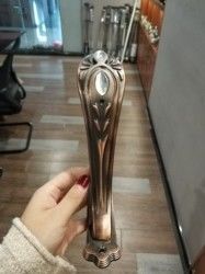 Tenda bronzea di rame Rod Bracket Curtain Accessories del metallo 28/19mm del supporto della tenda di colore doppia