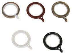 La tenda moderna decorativa Rod Rings 28mm con la placcatura elettrolitica spruzza di superficie