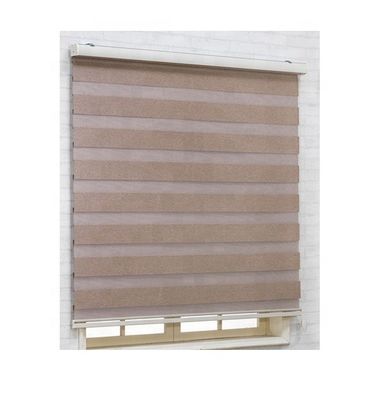 Tipo di alluminio anti materiale uv dell'hotel della stecca 610gsm del poliestere del PVC delle tende 60mm