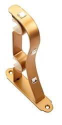 Sostegno di alluminio di Rod Double Holder Wall Curtain della tenda del supporto del soffitto di Palo Antivari per il tubo della tenda