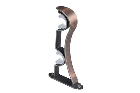 Tenda a forma di U Rod Fixed Curtain Rod Bracket di prezzo basso 25mm