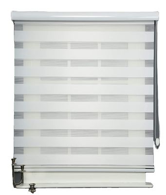 La finestra decorativa dell'ufficio del rullo copre il ODM di stile della zebra di doppio strato delle tende