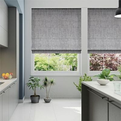 Ufficio elettrico antivento del caffè di Wifi Roman Blinds Contemporary Style For